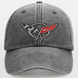 Corvette C5 Flags Vintage Low Profile Cap
