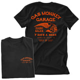 Cash Monkey T-Shirt T-Shirt fra Gas Monkey Garage