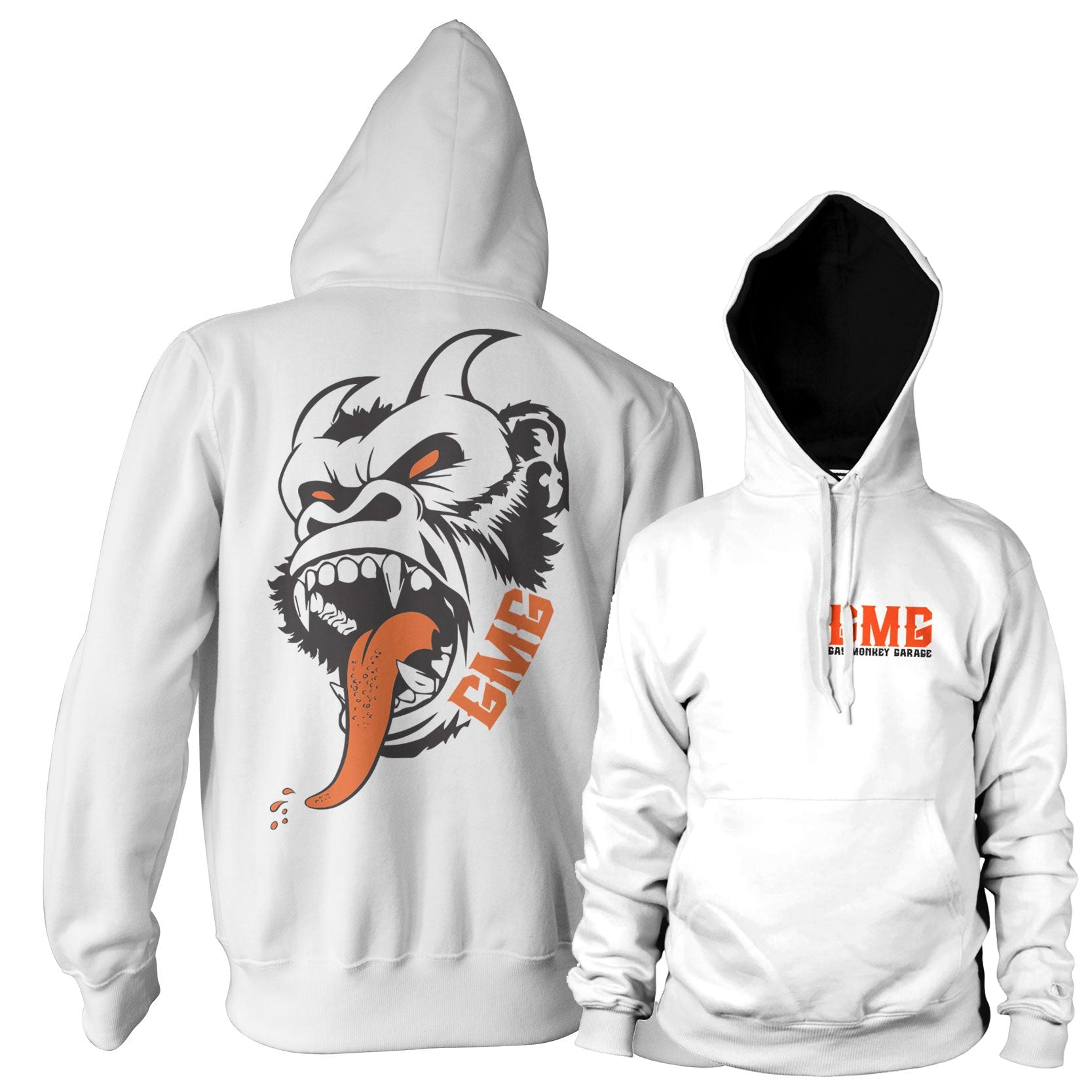 Deamon Monkey Hoodie Hoodie fra Gas Monkey Garage