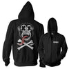 GMG Knockout Zipped Hoodie Zipped Hoodie fra Gas Monkey Garage
