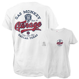 GMG Hot Rod Shop Logo Girly Tee Girly Tee fra Gas Monkey Garage