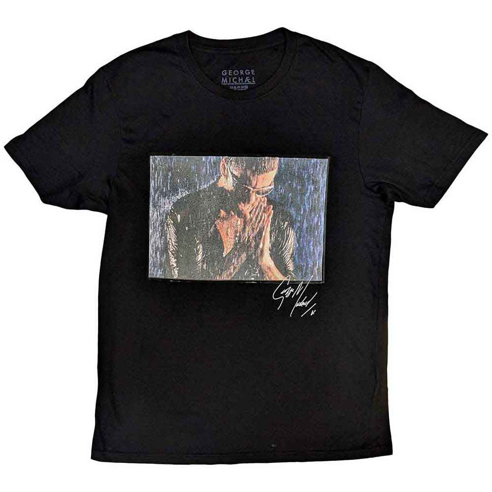 George Michael: Film Still T-shirt – officielt merchandise