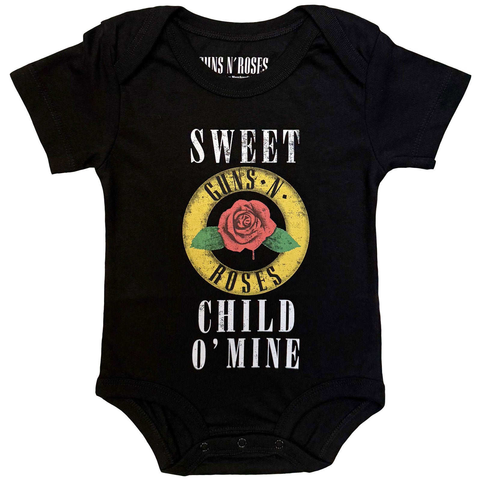 Guns N' Roses: Child O' Mine Rose Babywear – officielt merchandise