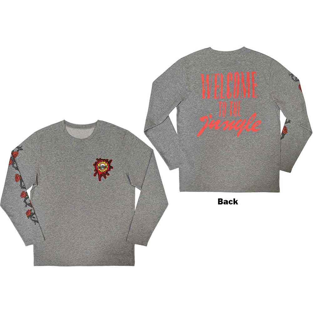 Guns N' Roses: Splatter Seal Long Sleeve T-Shirt