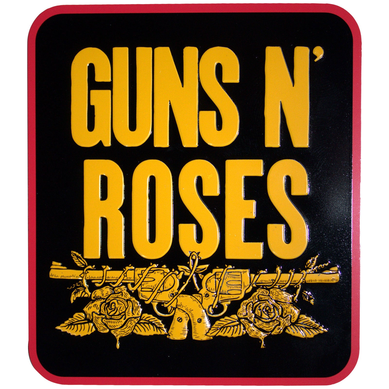 Guns N' Roses: Stacked Black Premium Fridge Magnet