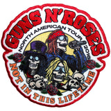 Guns N' Roses: Not In This Lifetime NA Tour '16 Patch – officielt merchandise