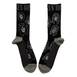 Guns N' Roses: Skulls Band Monochrome Ankle Socks