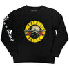 Guns N' Roses: Classic Logo Sweatshirt (Sleeve Print)