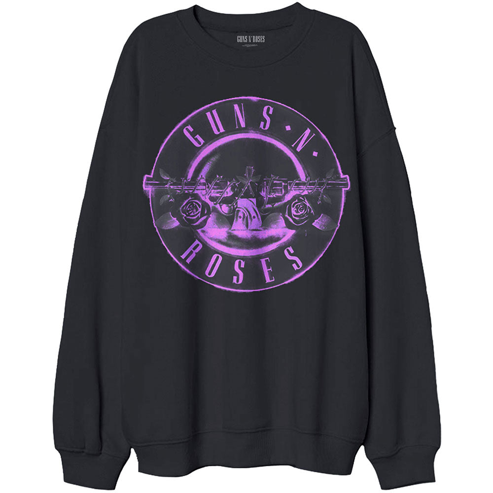 Guns N' Roses: Pink Bullet Sweatshirt (Oversized)
