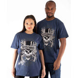 Guns N' Roses: Faded Skull T-shirt – officielt merchandise
