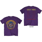 Guns N' Roses: Skull Circle (Purple) T-shirt – officielt merchandise