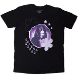 Selena Gomez: Purple Floral T-Shirt