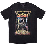 The Goonies: Movie Poster Stone Wash T-Shirt (Wash)