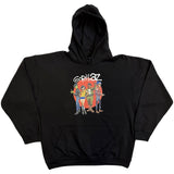 Gorillaz: Group Circle Rise Hoodie – officielt merchandise