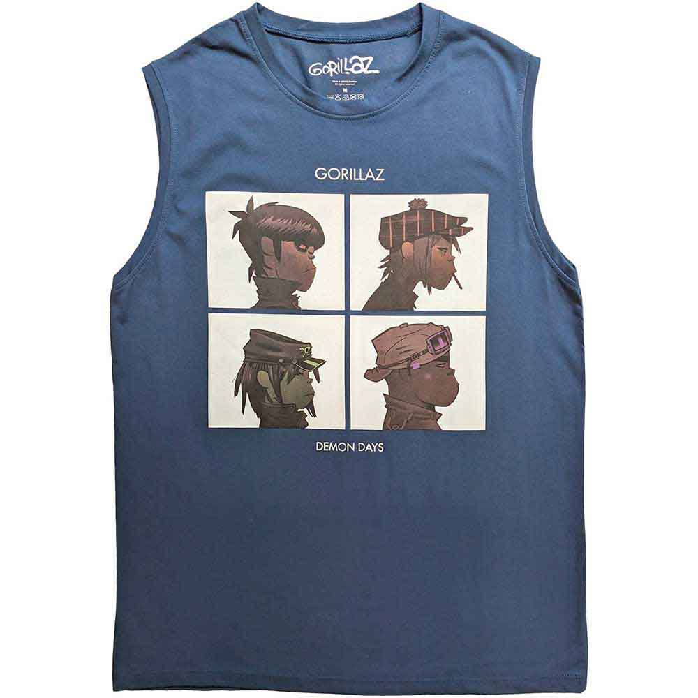 Gorillaz: Demon Days T-shirt – officielt merchandise