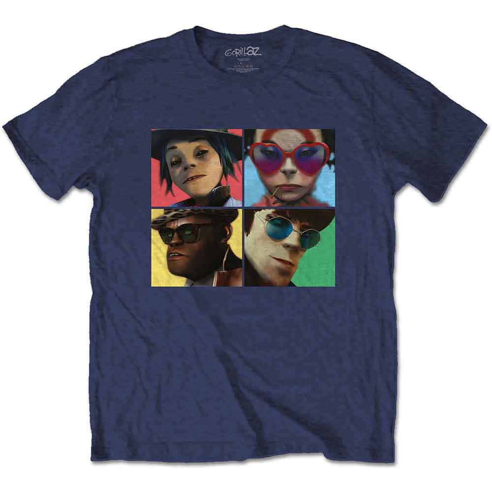 Gorillaz: Humanz T-shirt – officielt merchandise