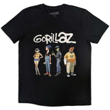 Gorillaz: Spray Logo Group T-Shirt