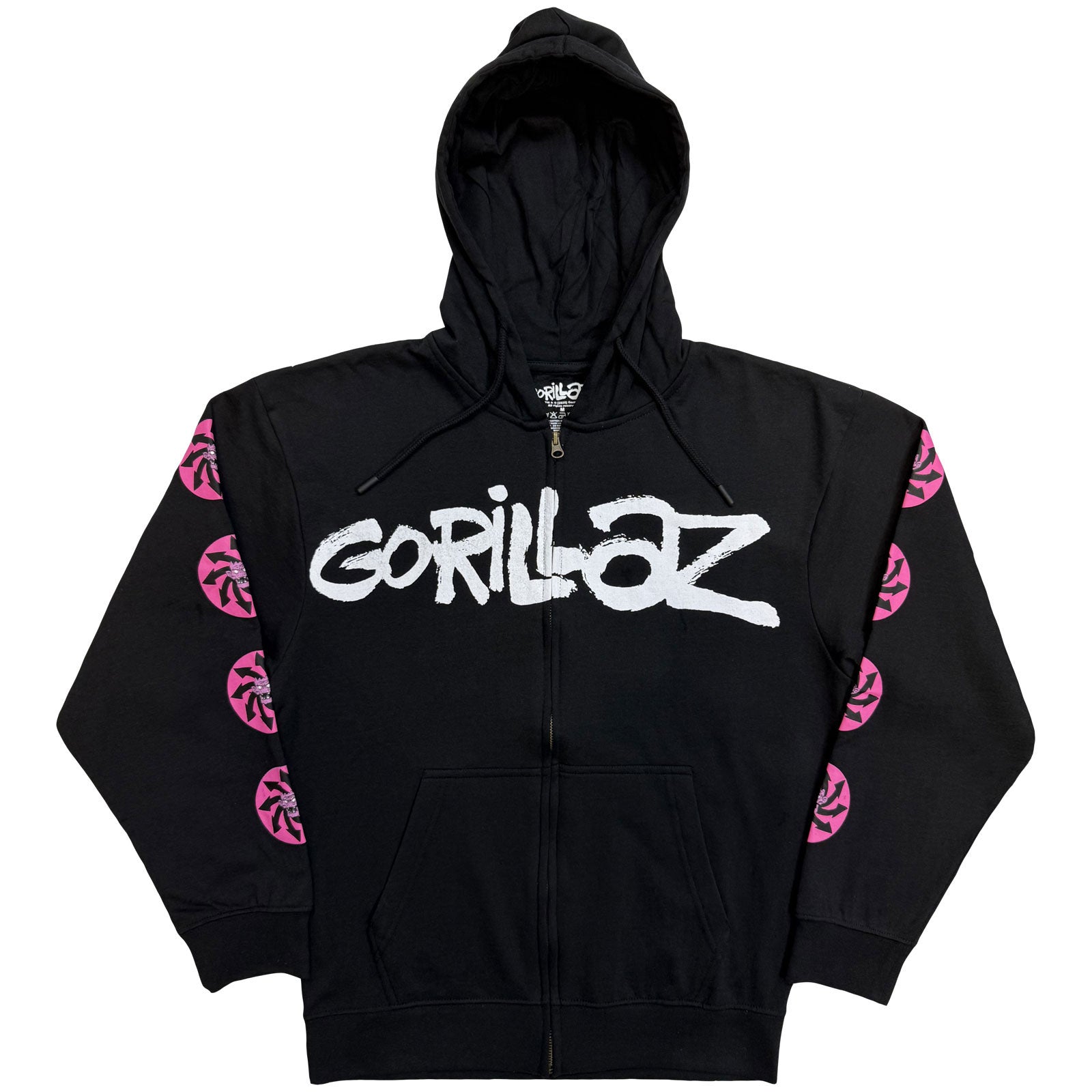Gorillaz: Repeat Pazuzu Zipped Hoodie