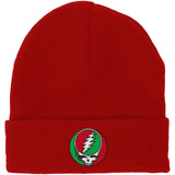 Grateful Dead: Steal Your Face Red/Green Beanie Hat
