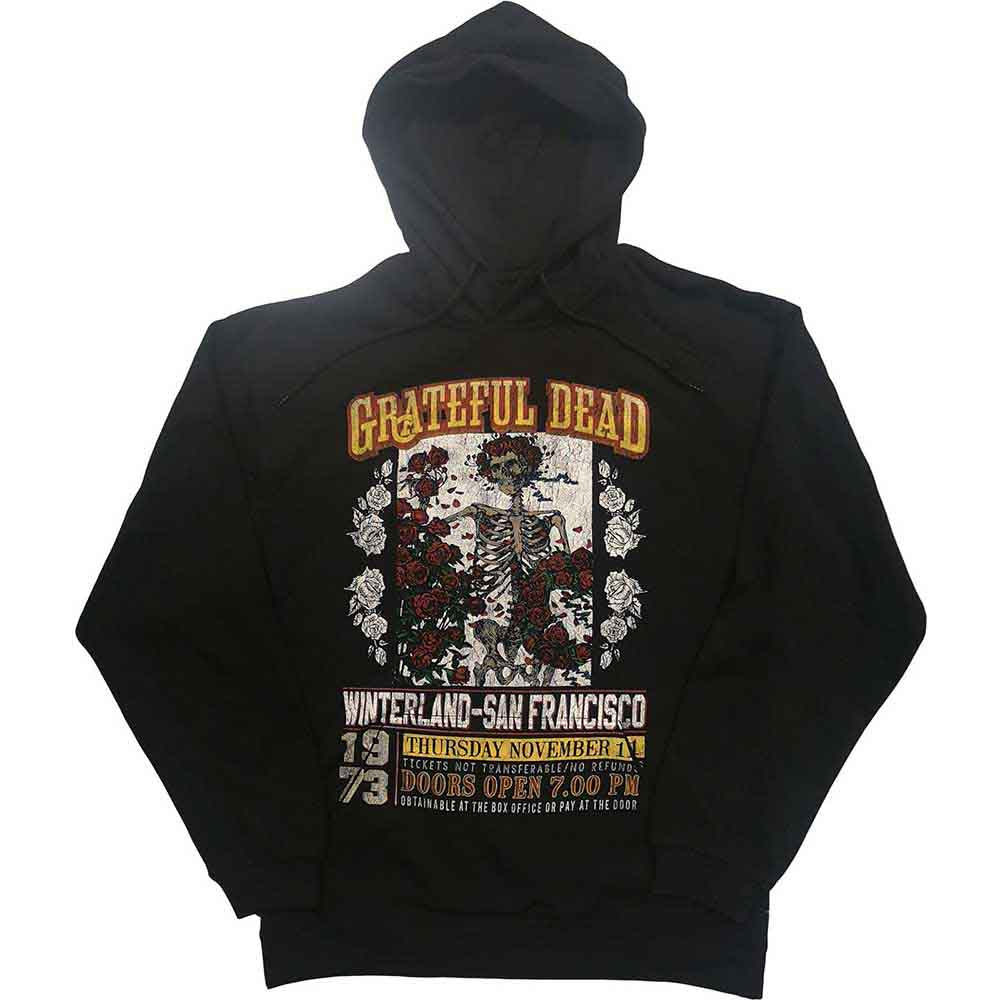 Grateful Dead: San Francisco Hoodie – officielt merchandise