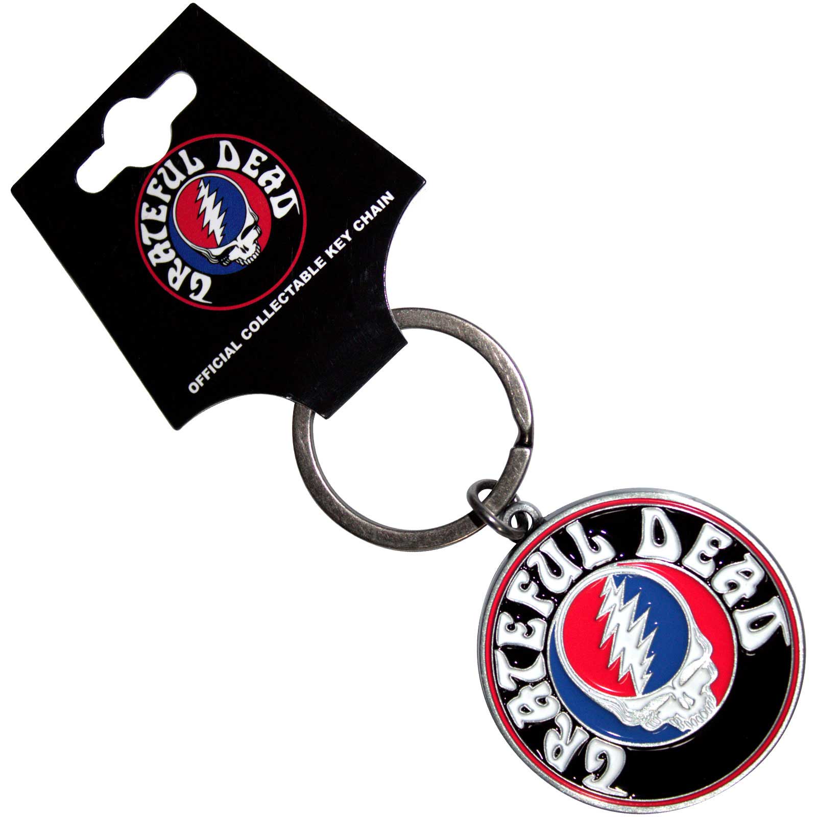 Grateful Dead: Steal Your Face Logo Keychain