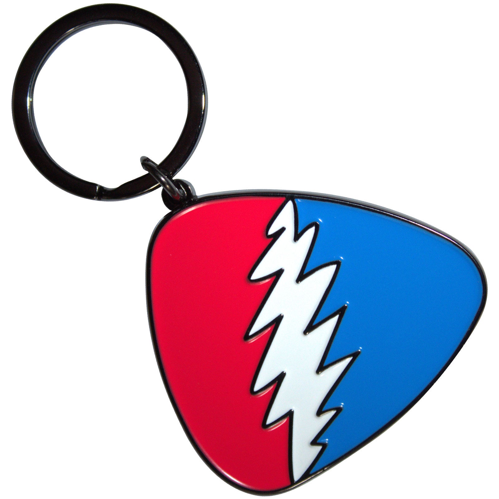 Grateful Dead: Red/Blue Plectrum Keychain