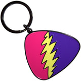 Grateful Dead: Pink/Purple Plectrum Keychain