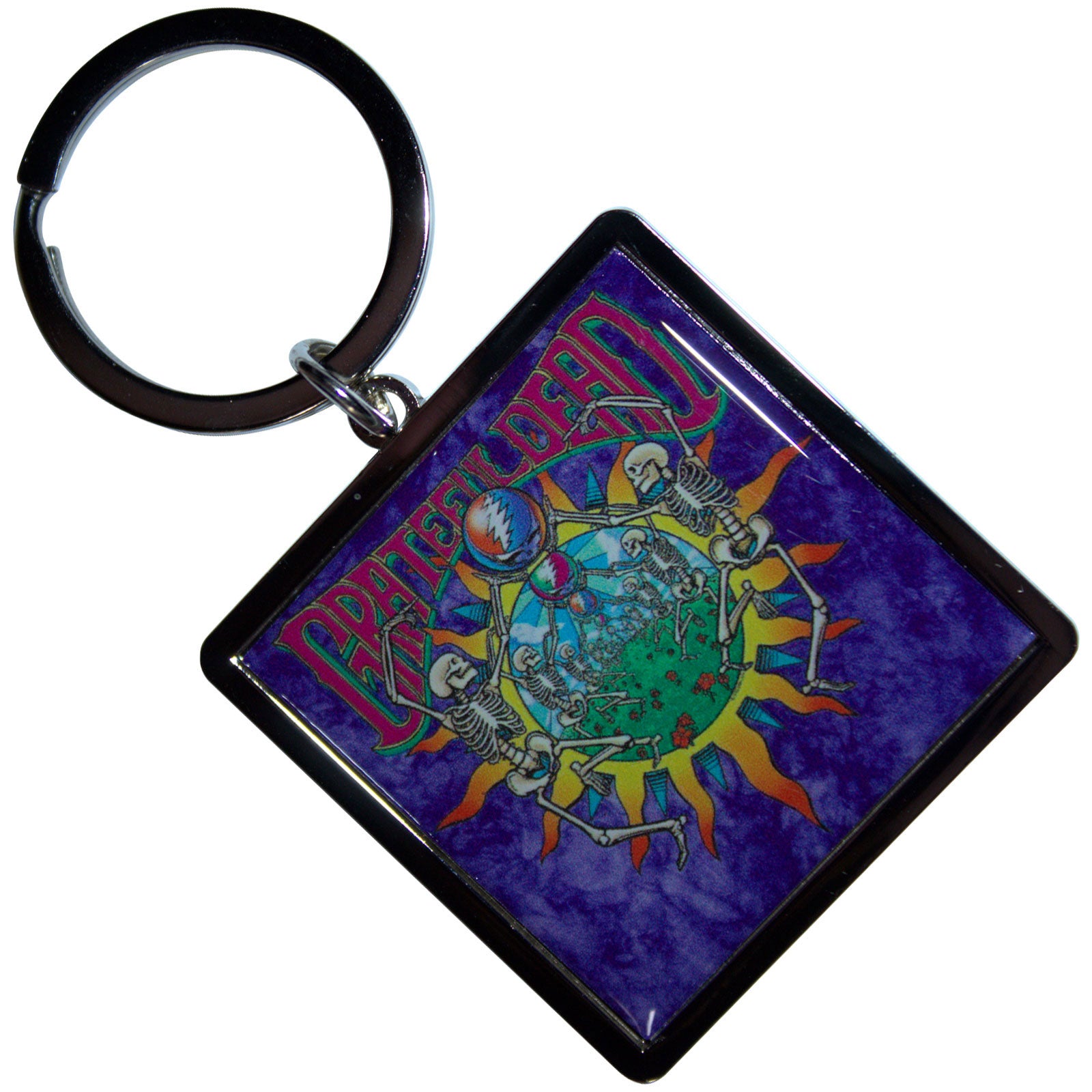 Grateful Dead: Skeleton Arches Keychain