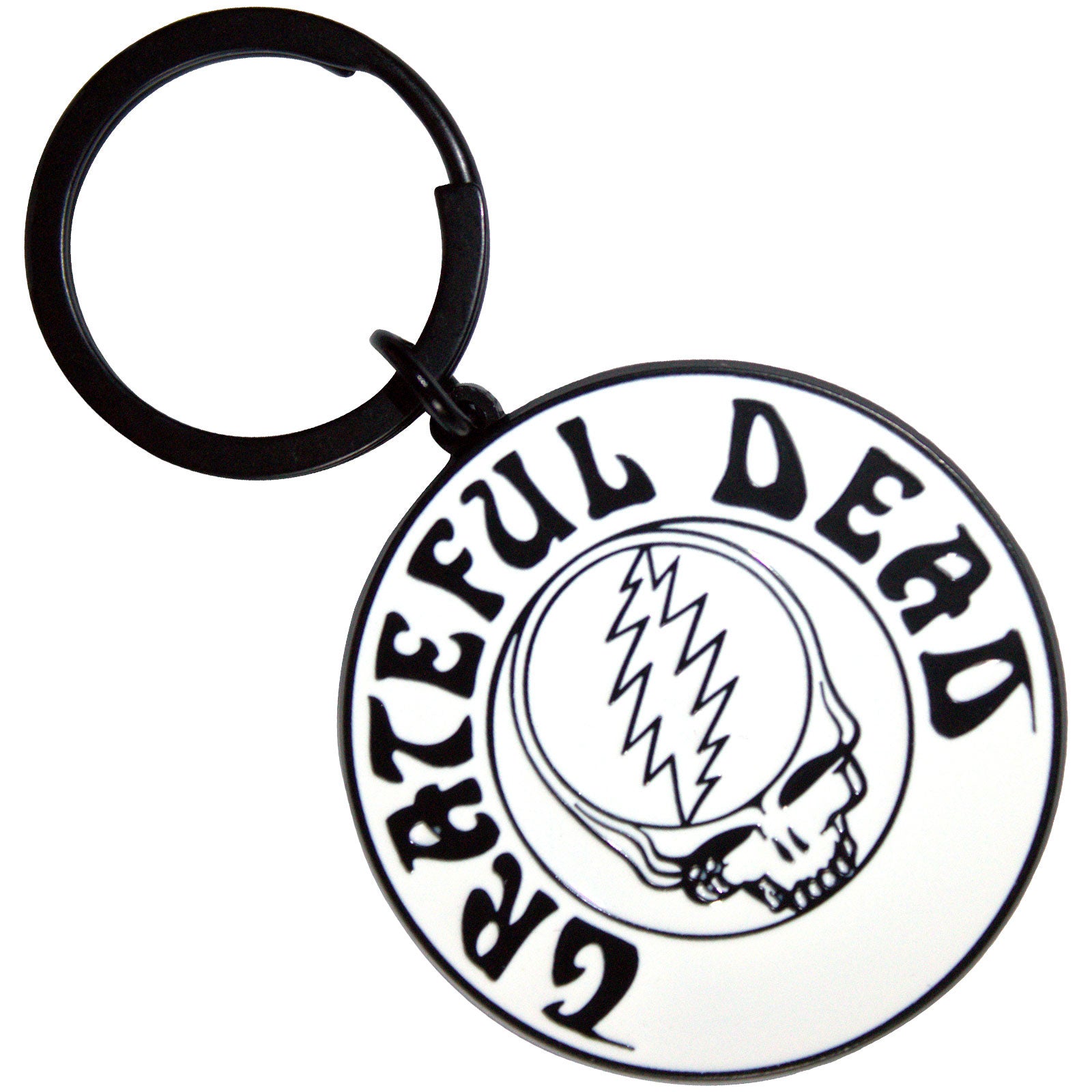 Grateful Dead: Steal Your Face Mono Black Keychain