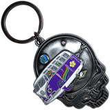 Grateful Dead: Space Your Face Bus Keychain
