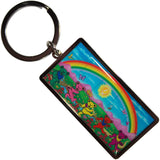 Grateful Dead: Rainbow Keychain
