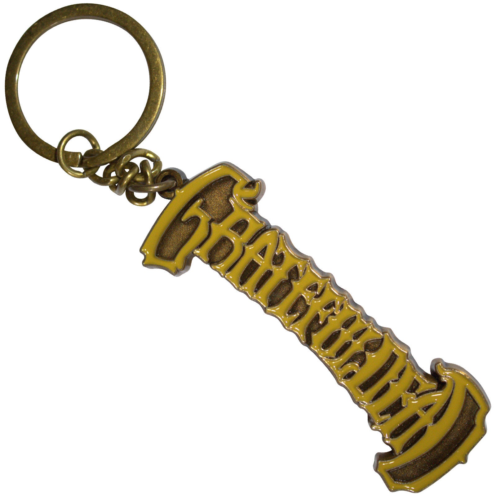Grateful Dead: Gold Logo Keychain