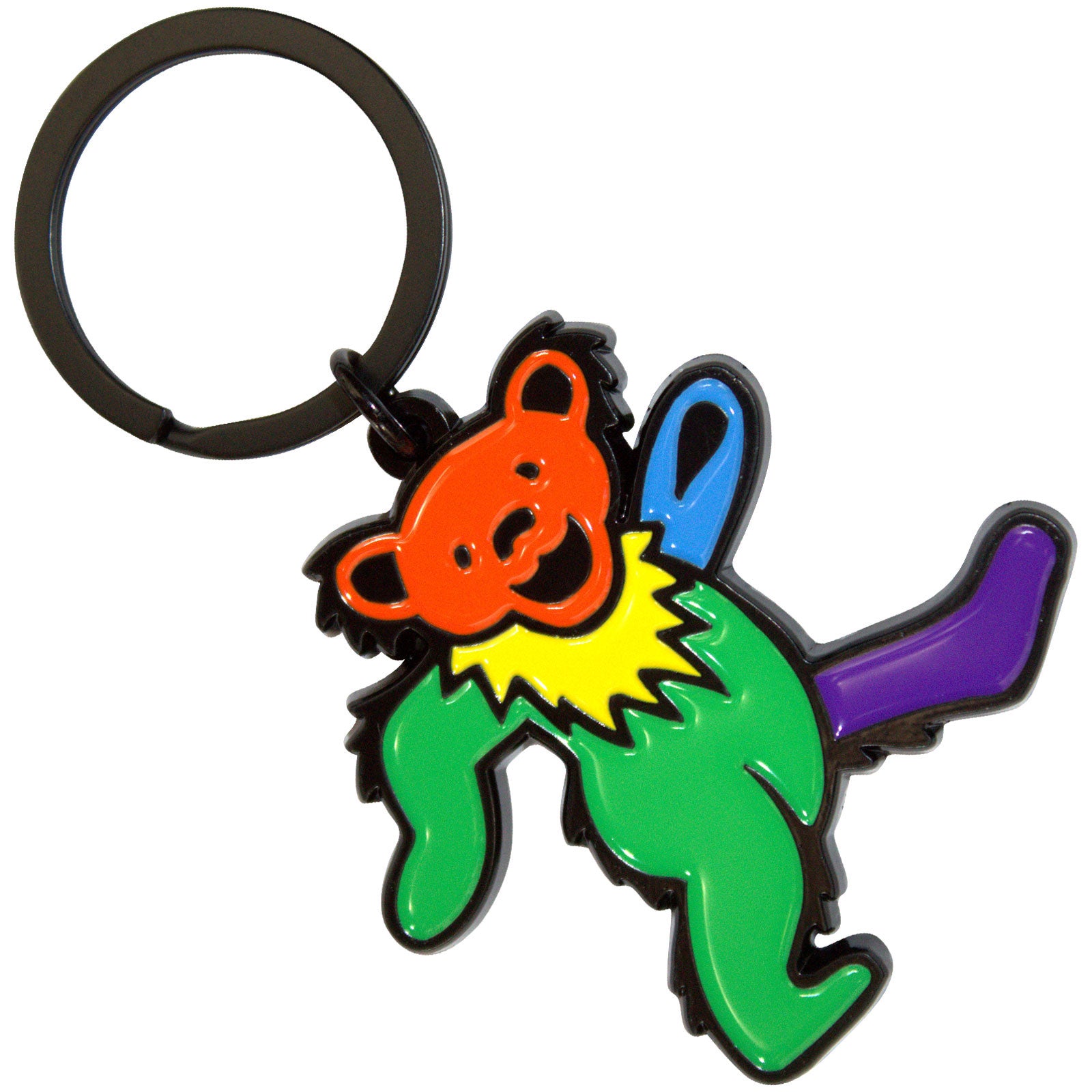 Grateful Dead: Green Body Dancing Bear Keychain