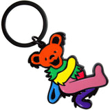 Grateful Dead: Pink Body Dancing Bear Keychain