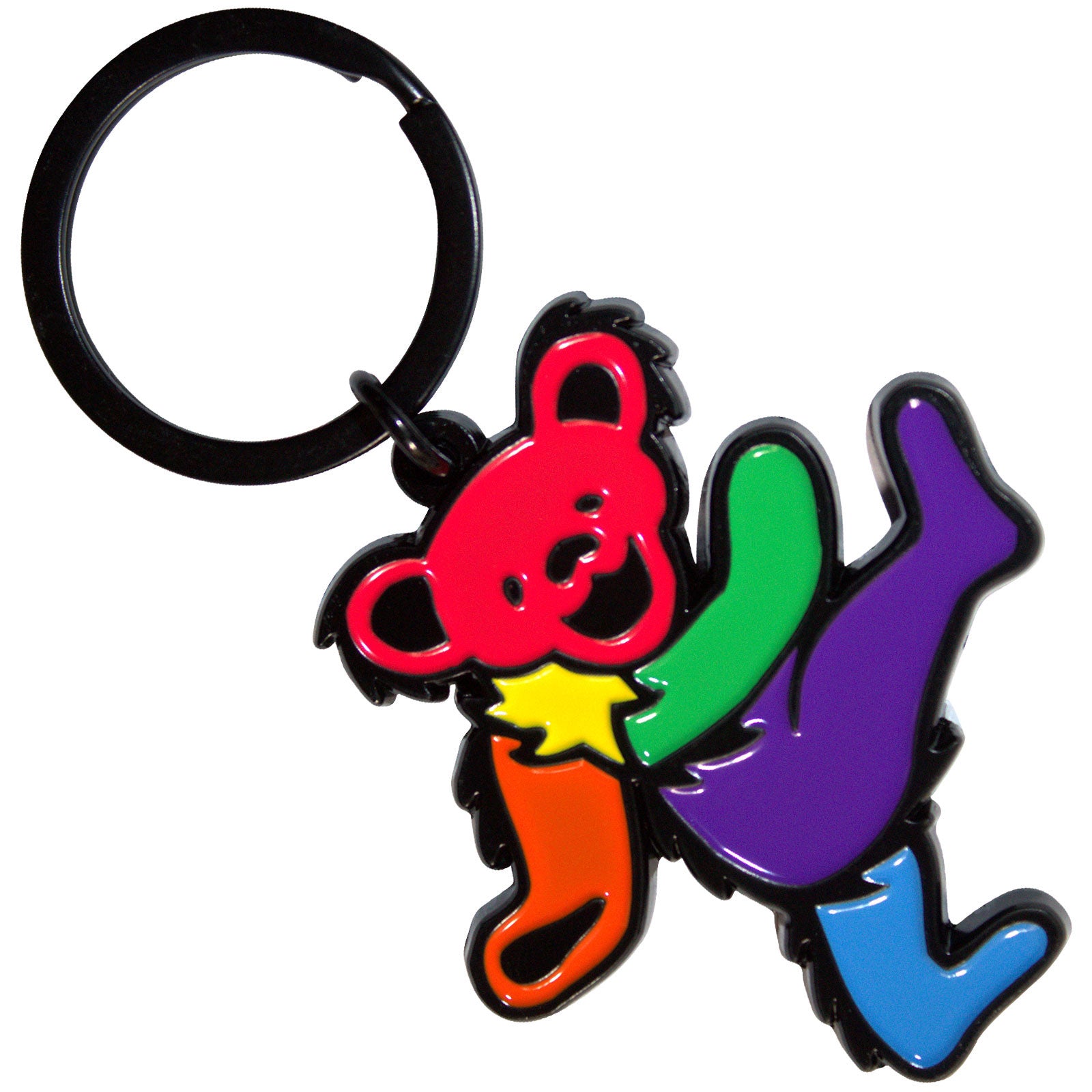 Grateful Dead: Purple Body Dancing Bear Keychain