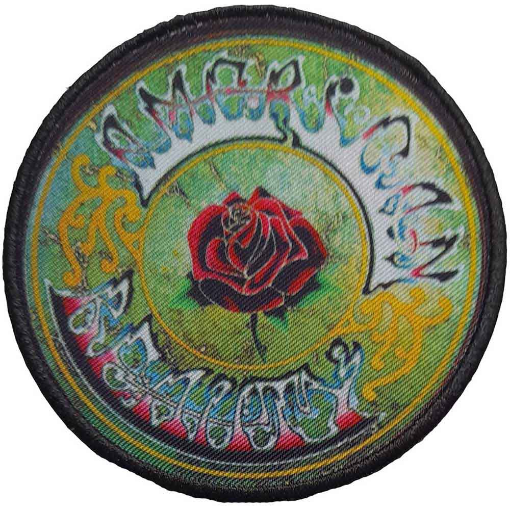 Grateful Dead: American Beauty Circle Patch – officielt merchandise