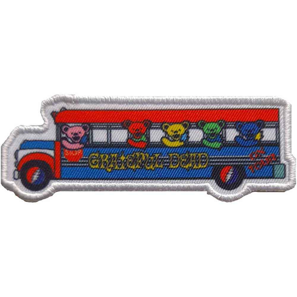 Grateful Dead: Bus Patch – officielt merchandise