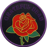 Grateful Dead: Rose Patch – officielt merchandise