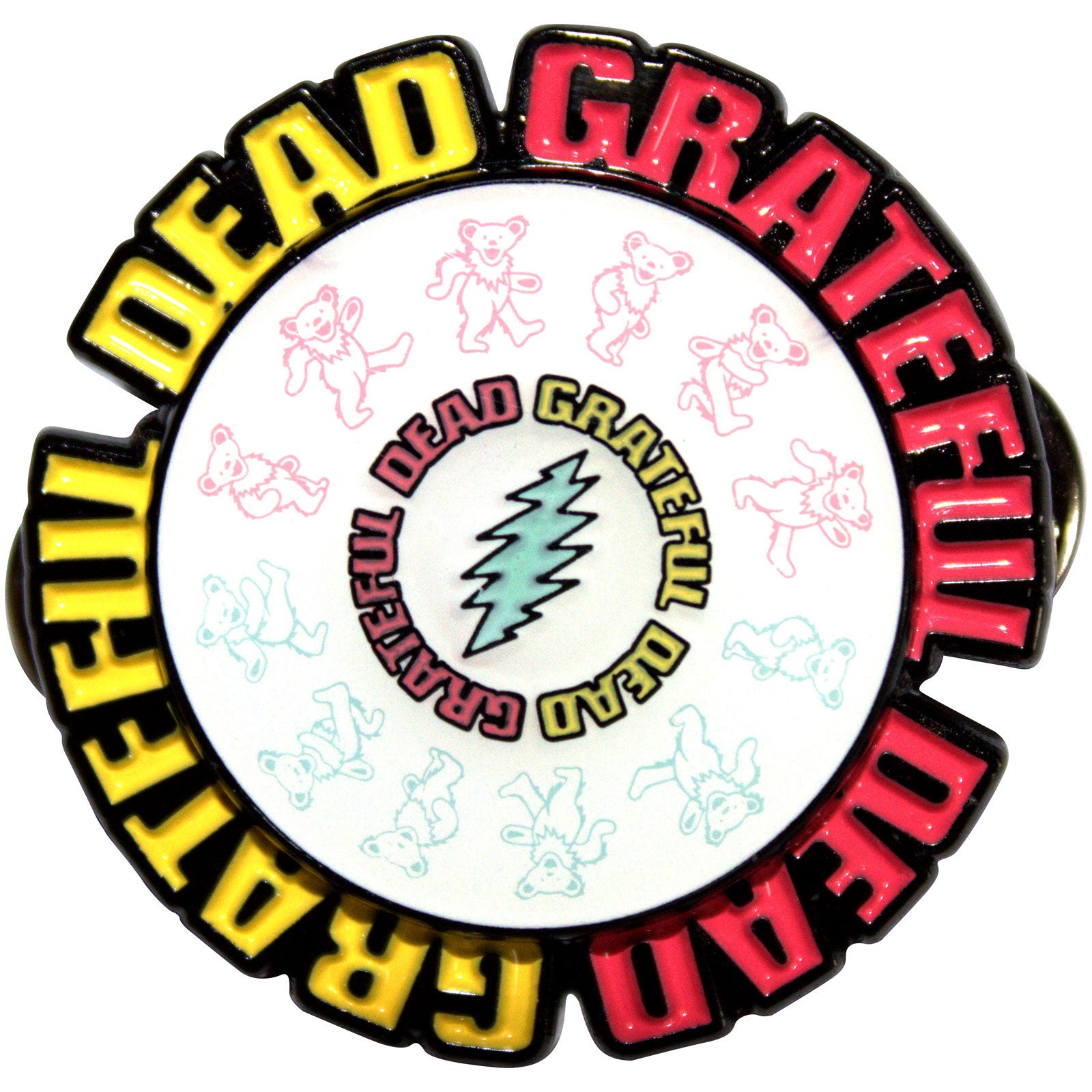 Grateful Dead: Spinning Emblem Pin Badge