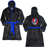 Grateful Dead: Steal Your Face (Black & Blue) Bathrobe – officielt merchandise