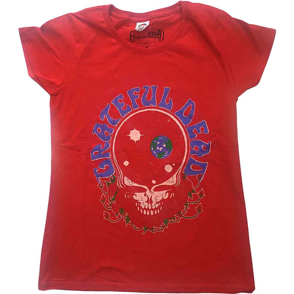Grateful Dead: Space Your Face & Logo T-shirt – officielt merchandise