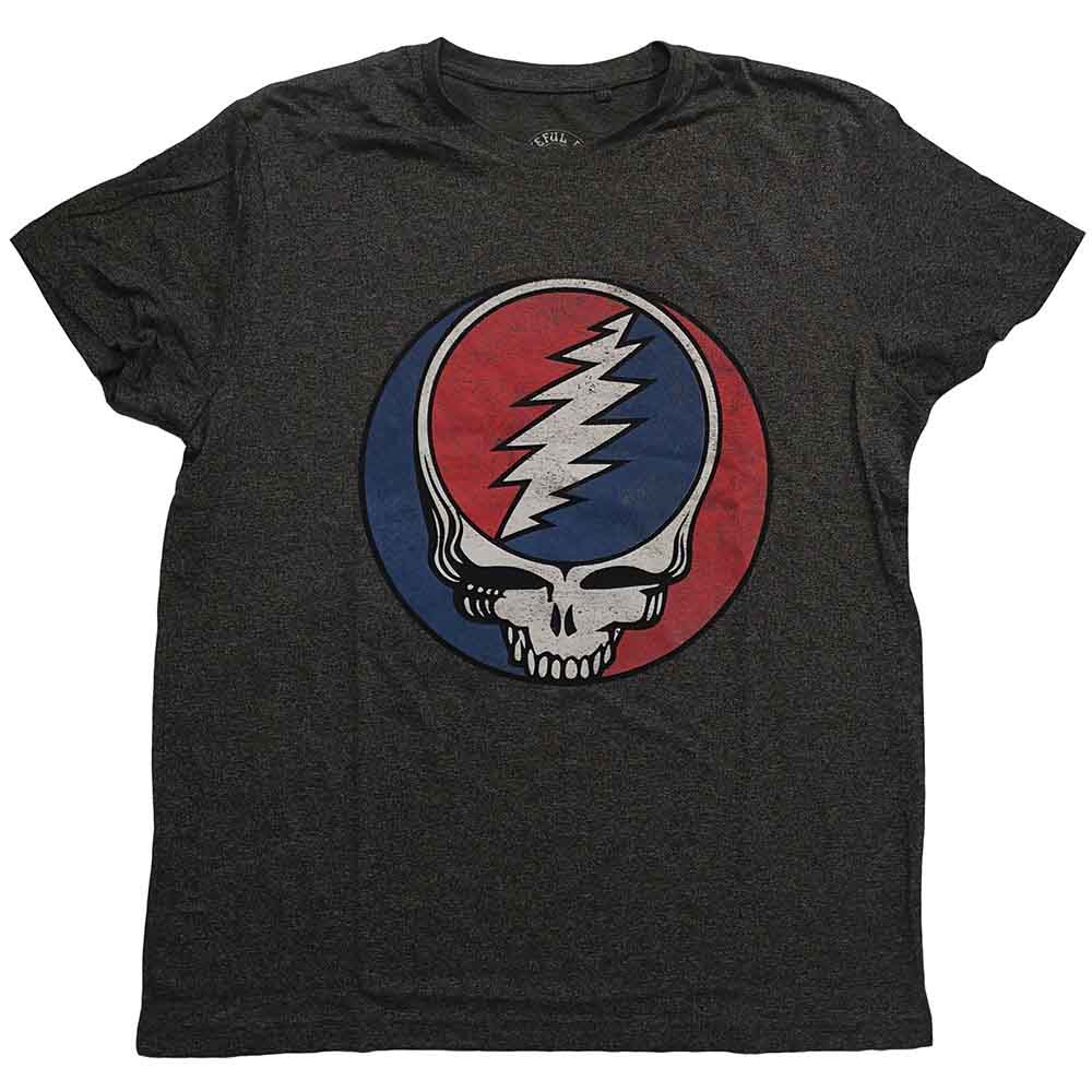 Grateful Dead: Steal Your Face Classic (Brindle) T-shirt – officielt merchandise