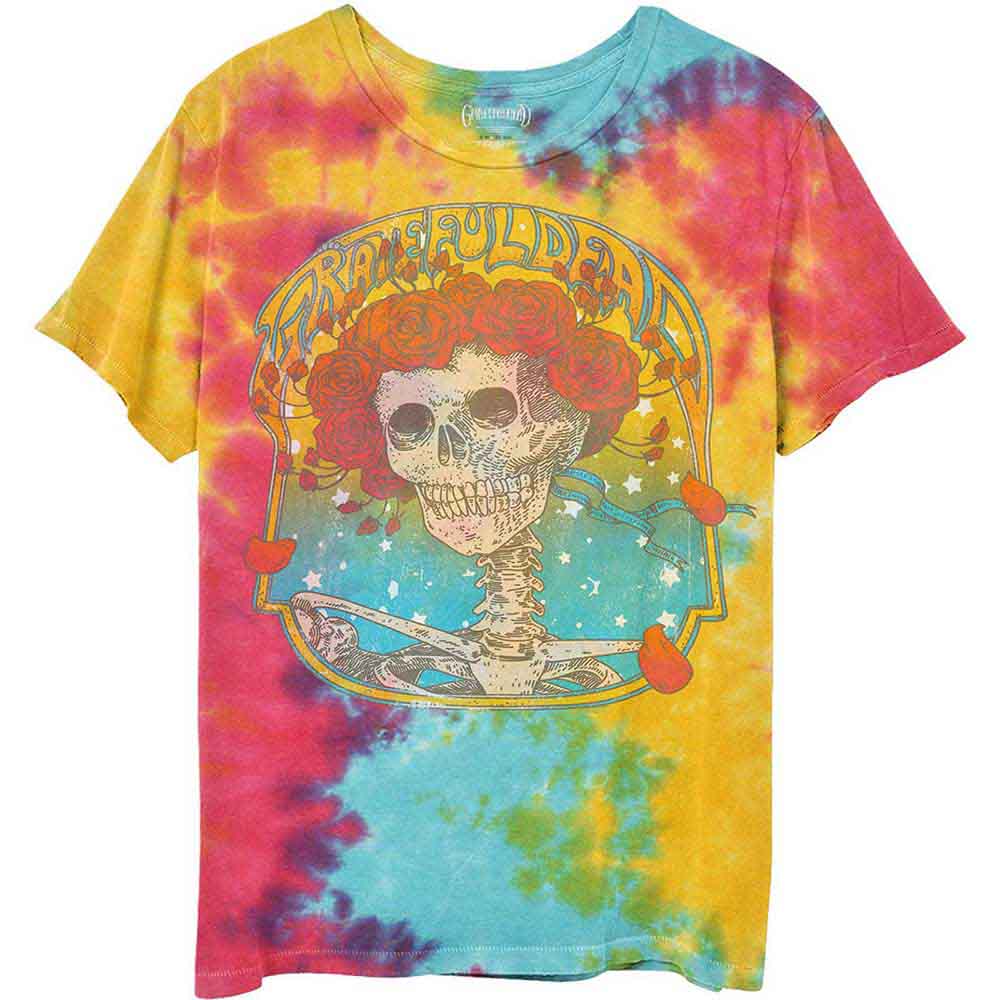 Grateful Dead: Bertha Frame (Multicolour) (Wash Collection) T-shirt – officielt merchandise