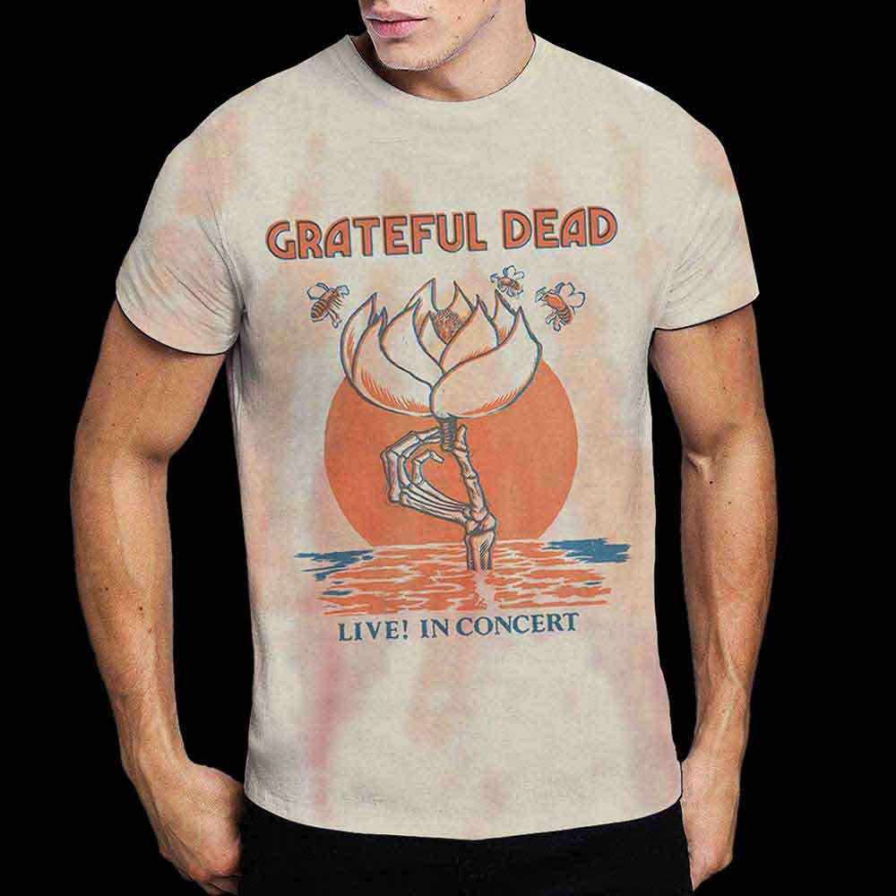 Grateful Dead: Sugar Magnolia (Wash Collection) T-shirt – officielt merchandise