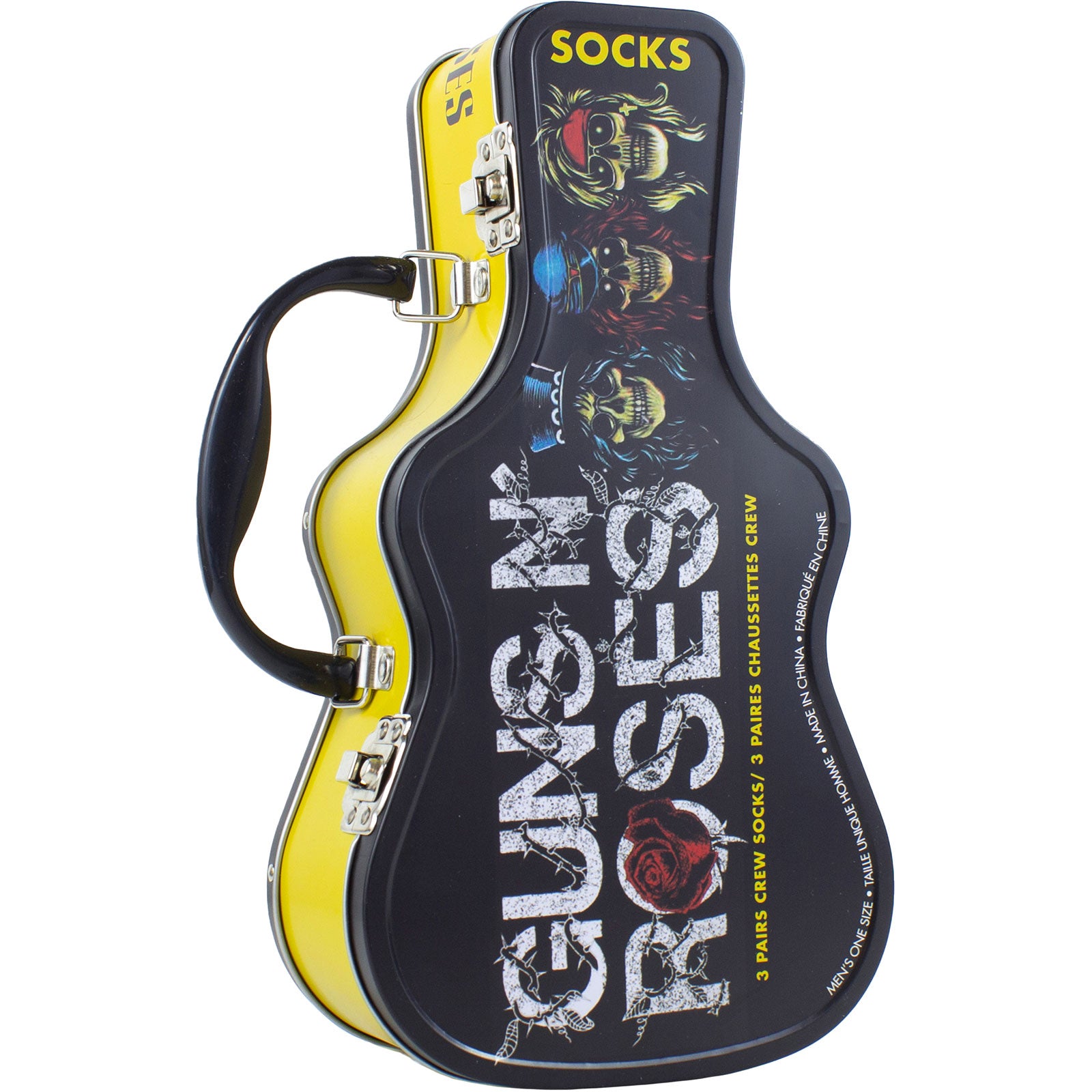 Guns N' Roses: Logos (Multicolour) (UK Size 6.5 - 11) Strømper – officielt merchandise