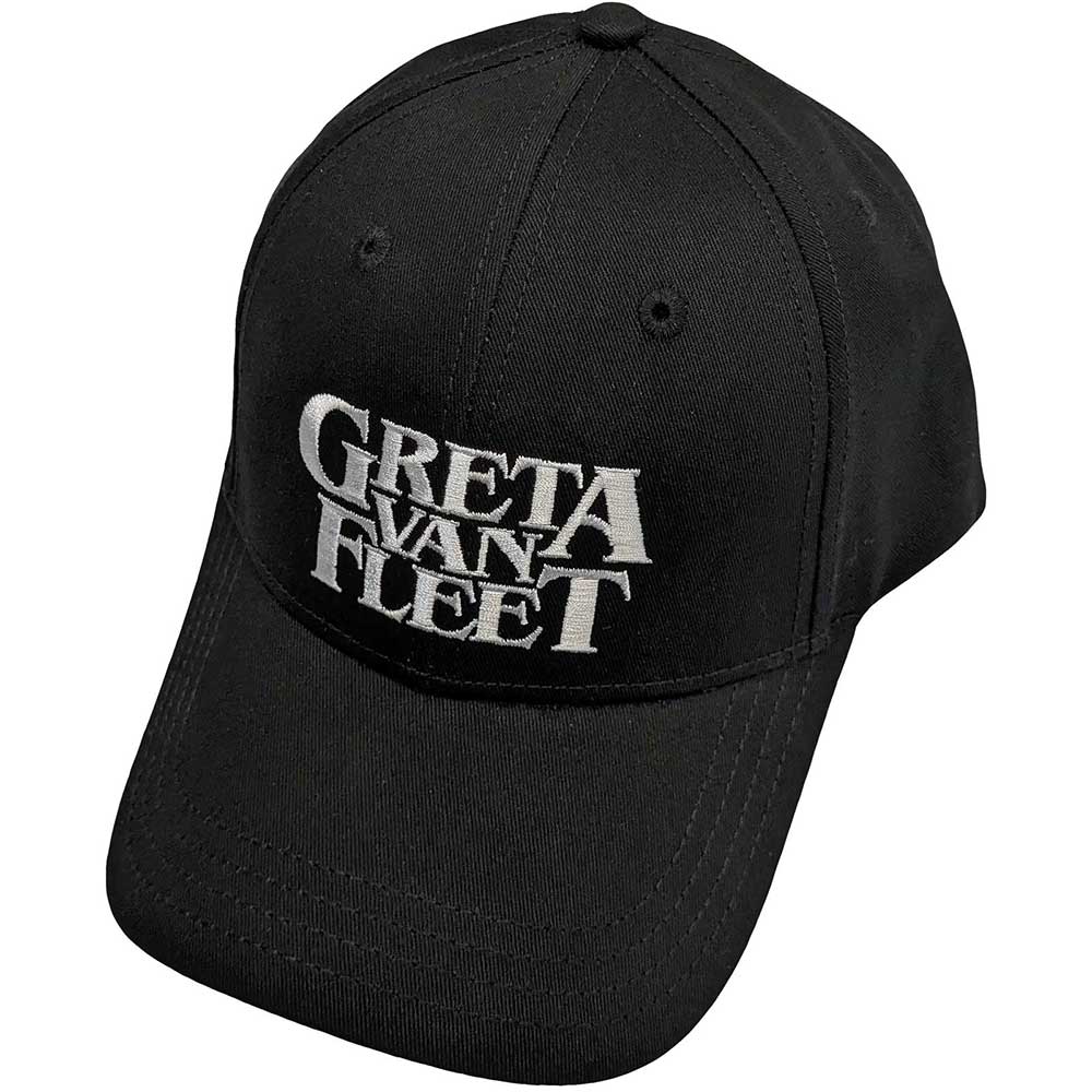 Greta Van Fleet: White Logo Baseball Cap