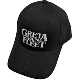 Greta Van Fleet: White Logo Baseball Cap