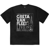 Greta Van Fleet: Night of Revelry T-shirt – officielt merchandise