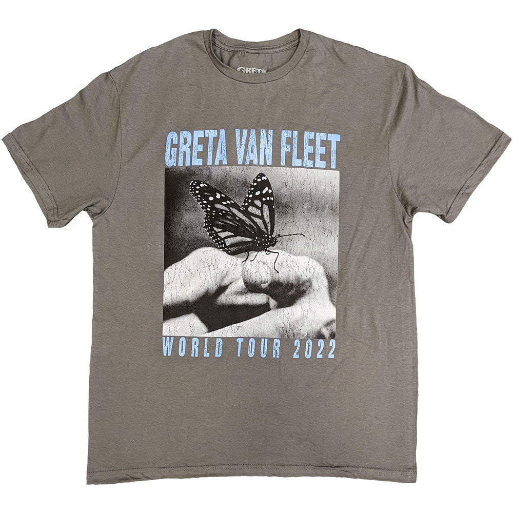 Greta Van Fleet: World Tour Butterfly T-Shirt