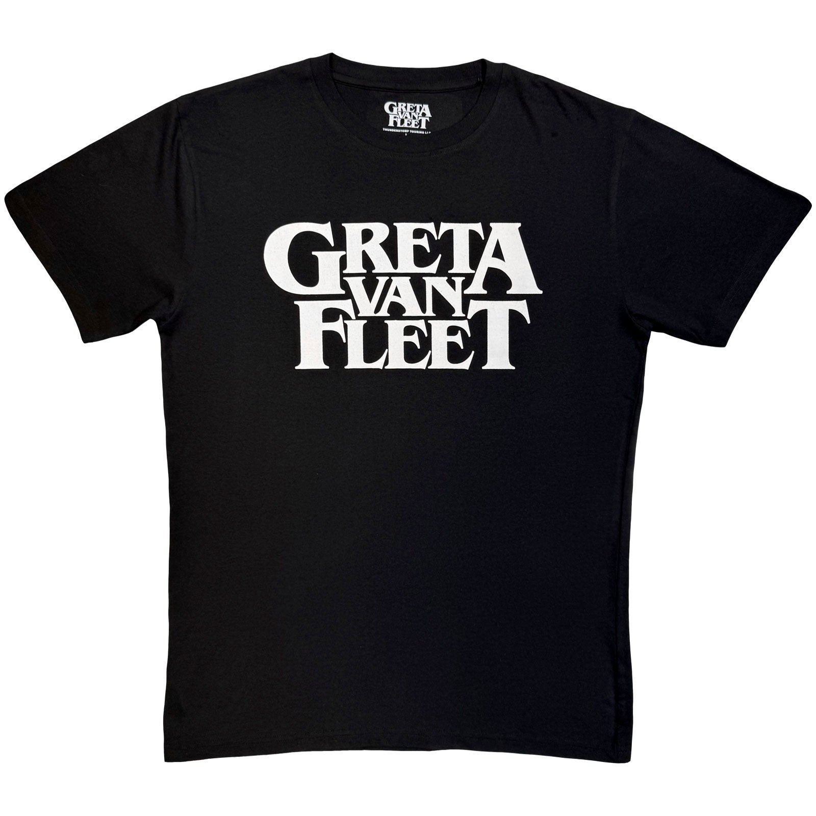 Greta Van Fleet: Logo Mono T-shirt – officielt merchandise